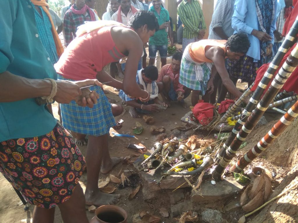 माटी पूजा/माटी तिहार